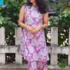 Lilac cambric cotton co-ord set in Soft Cotton