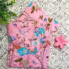 IMG_20260206_144246454 (1) 3 Pretty Pink floral printed Co-ordset in Rayon Cotton